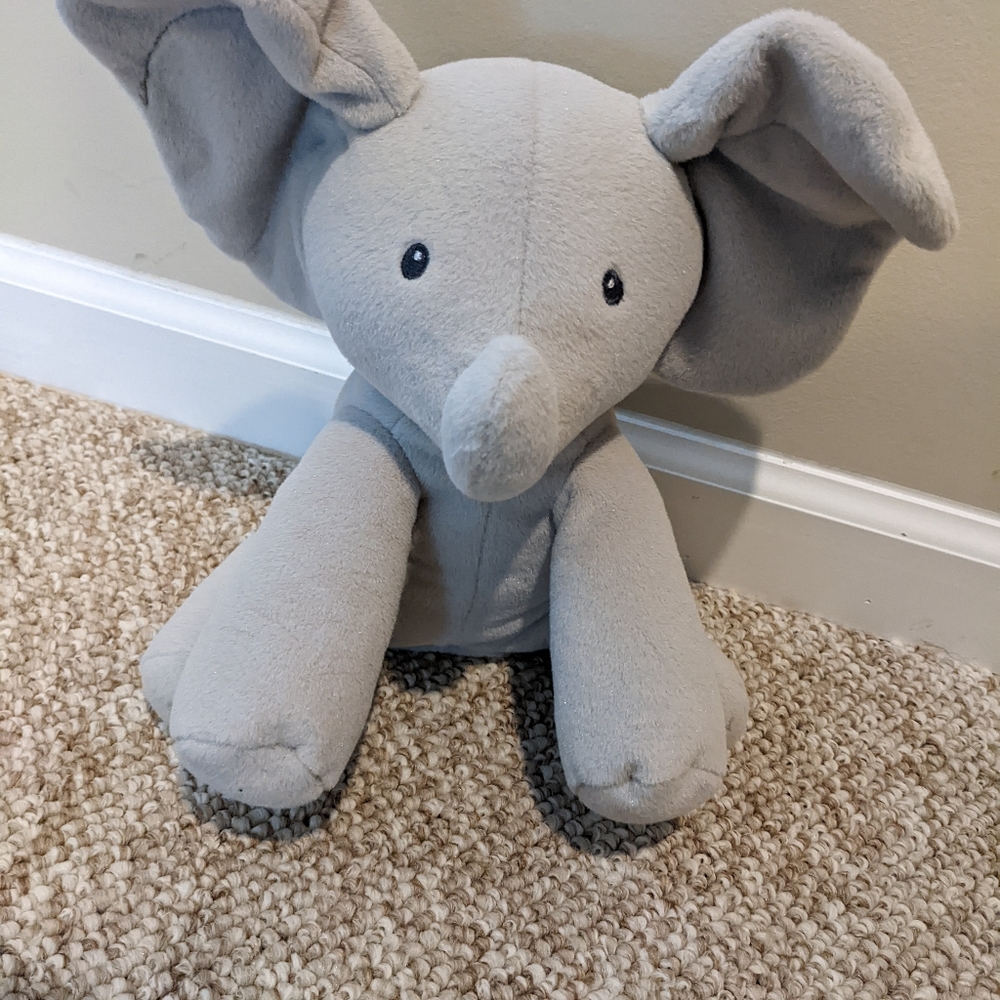 GUND Baby Animated Flappy The Elephant Stuffed Animal Baby